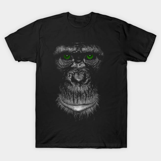 Monkey Face T-Shirt by santelmoclothing